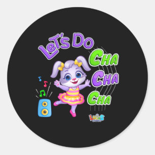 Pegatina Redonda Lucas y amigos de Rv Appstudios Personalizado feme