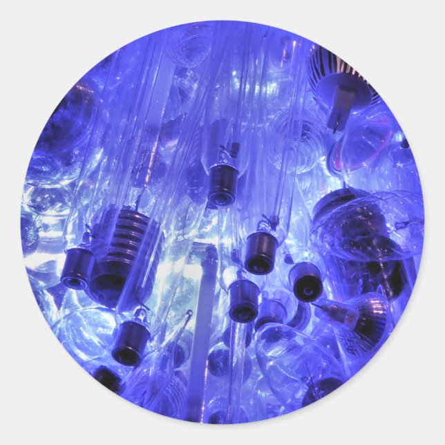 PEGATINA REDONDA LUCES (Anverso)