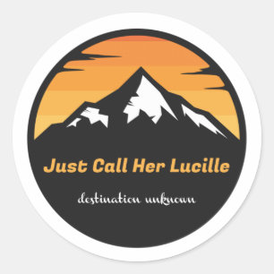 Pegatina Redonda Lucille Merch Oficial
