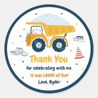 Lugar de construcción Dump Camión Digger Favor del