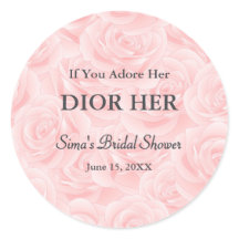 Lujo High End Perfume Tema Pink Party Favor