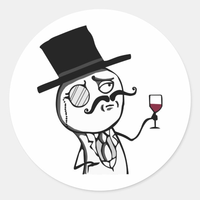 Pegatina Redonda LulzSec (Anverso)