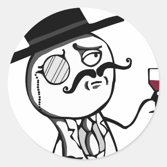 Pegatina Redonda LulzSec (Anverso)