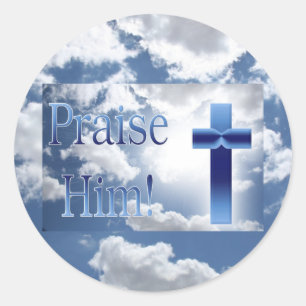 Pegatina Redonda Luz guía