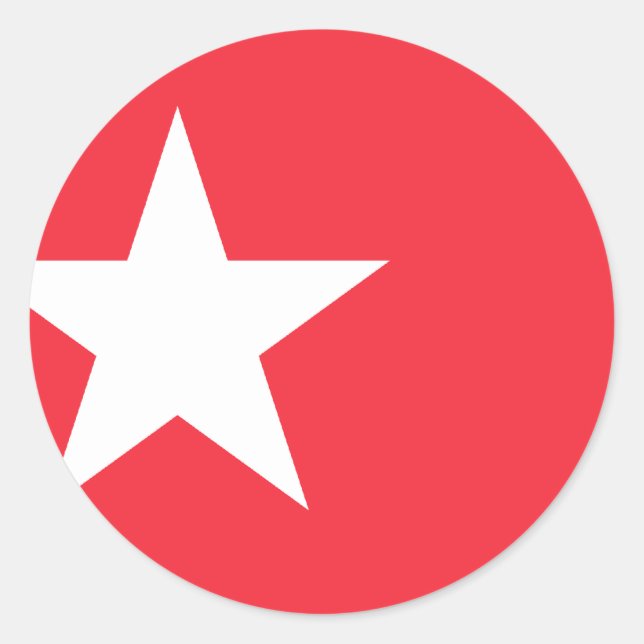 Pegatina Redonda Maastricht (Países Bajos) (Anverso)