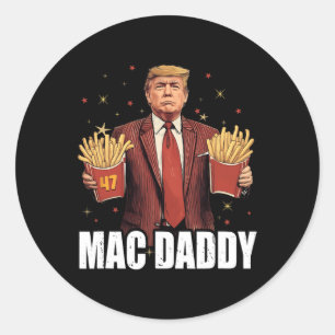 Pegatina Redonda Mac Daddy