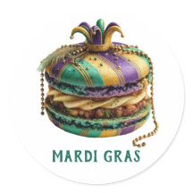 Macarón Real de Mardi Gras