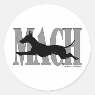 Pegatina Redonda MACH Manchester