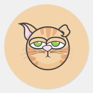 Pegatina Redonda Macon y amigos: Mustard Decal