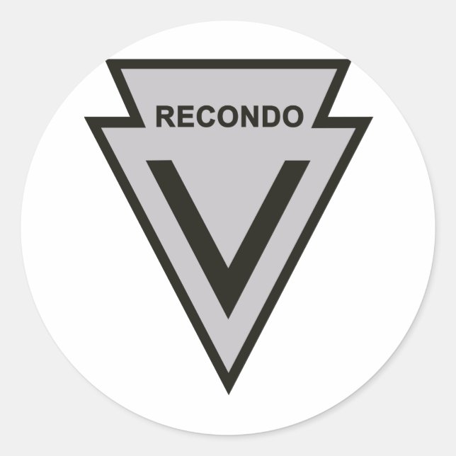 Pegatina Redonda MACV Recondo (Anverso)