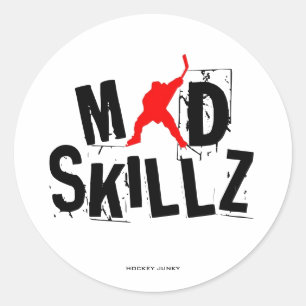 PEGATINA REDONDA MAD SKILLZ