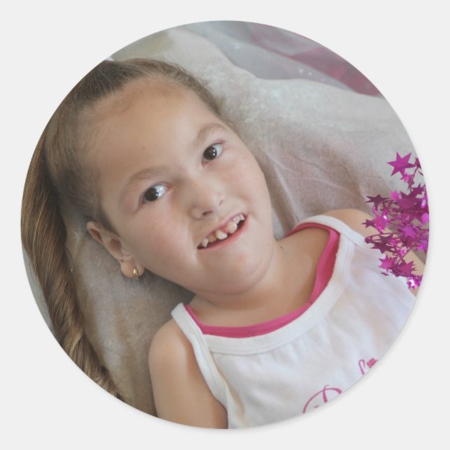 Pegatina Redonda Madison (Anverso)