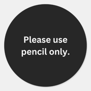 Pegatina Redonda Maestros Pegatinas de graduación - blanco sobre ne