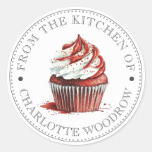 Magdalena de terciopelo rojo glaseado