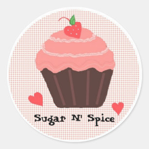 Pegatina Redonda Magdalena glaseada Sugar N' Spice