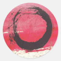 Magenta Zen Circle