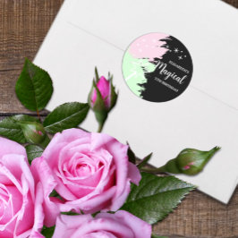 Pegatina Redonda Magical Birthday