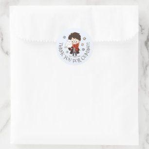 Pegatina Redonda Magical HARRY POTTER™ y Hogwarts Cumpleaños