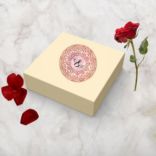 Pegatina Redonda Magníficos deportistas de la boda Mehndi