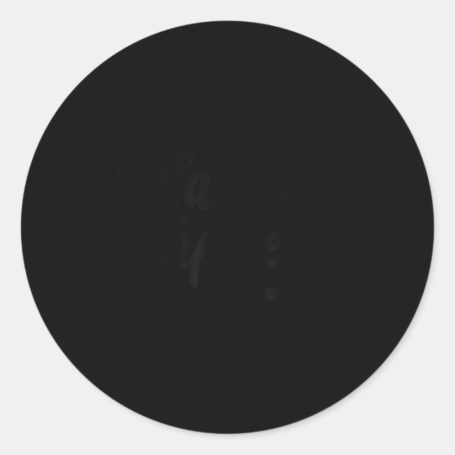 Pegatina Redonda Make It Happen Insrational Motivational And Manife (Anverso)