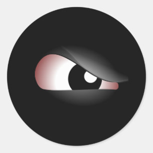 Pegatina Redonda Mal de ojo