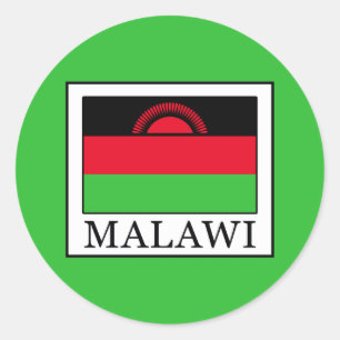 Pegatina Redonda Malawi
