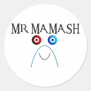 Pegatina Redonda Mamash