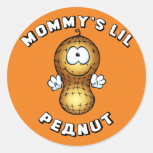 Pegatina Redonda Mami's Lil Peanut