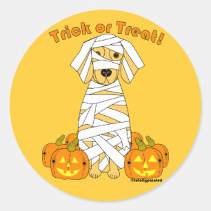 Pegatina Redonda Mamita dorada