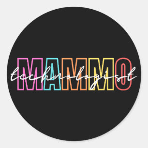 Pegatina Redonda Mammo
