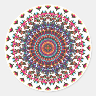 Pegatina Redonda Mandala