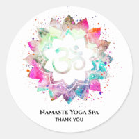 *~* Mandala Símbolo espiritual OM Flor Lotus