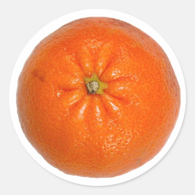 PEGATINA REDONDA MANDARIN 2 (Anverso)