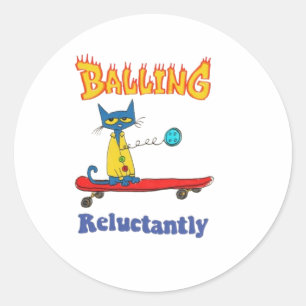 Pegatina Redonda Manga corta de balanceo