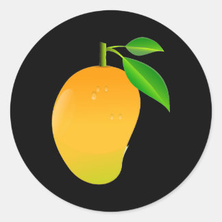 Pegatina Redonda Mango