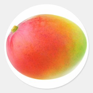 Pegatina Redonda Mango