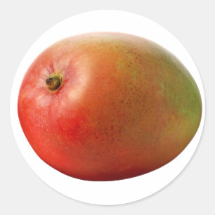 Pegatina Redonda Mango