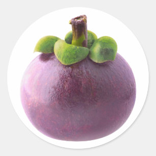Pegatina Redonda Mangosteen