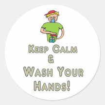 Mantén la calma y lava tus manos