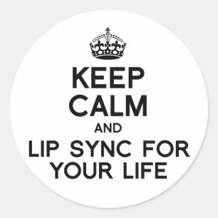 Pegatina Redonda MANTÉN LA CALMA Y SINCRO LIP PARA TU VIDA.png