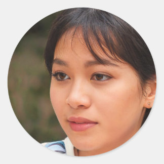 Pegatina Redonda Mantener vivos tus sueños