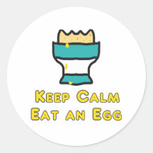 Mantengan La Calma Comiendo Un Huevo