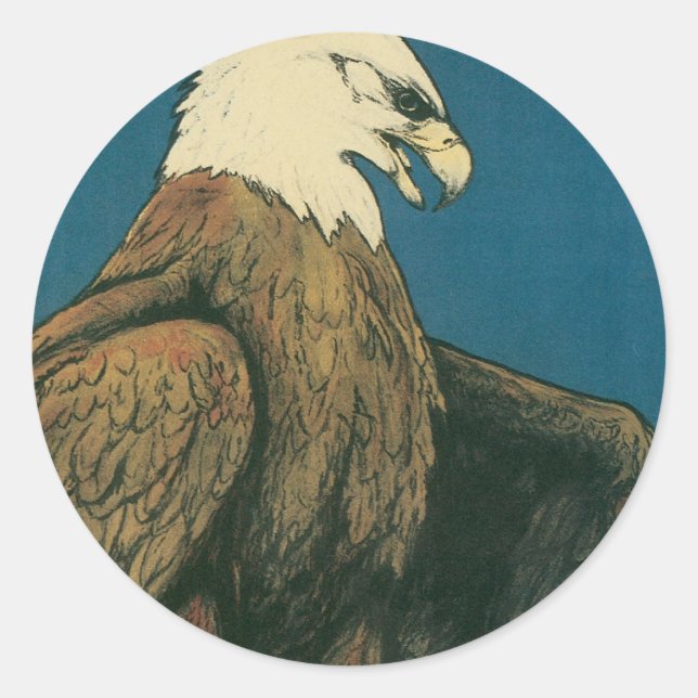 Pegatina Redonda Mantenlo libre (Anverso)