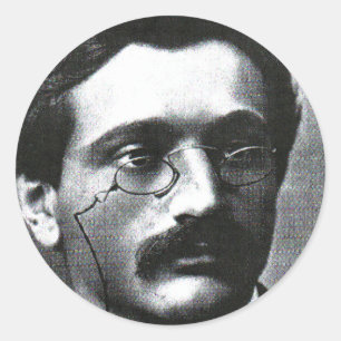 Pegatina Redonda Manuel Lasker