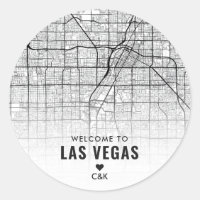 Mapa de Las Vegas | Bienvenida Boda