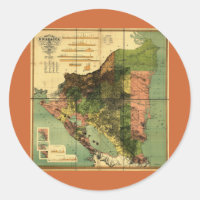 Mapa oficial 1898 de Nicaragua