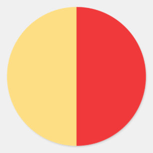 Pegatina Redonda marca de nombres