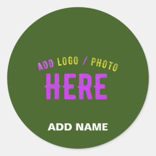 PEGATINA REDONDA MARCA VERIFICADA VERIFICADA VERDE VERDE VERDE DE P