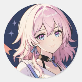 Pegatina Redonda March 7th HSR