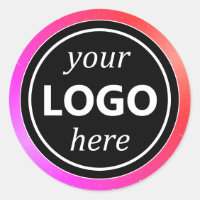 Marco rosa brillante de lujo Añadir plantilla de l